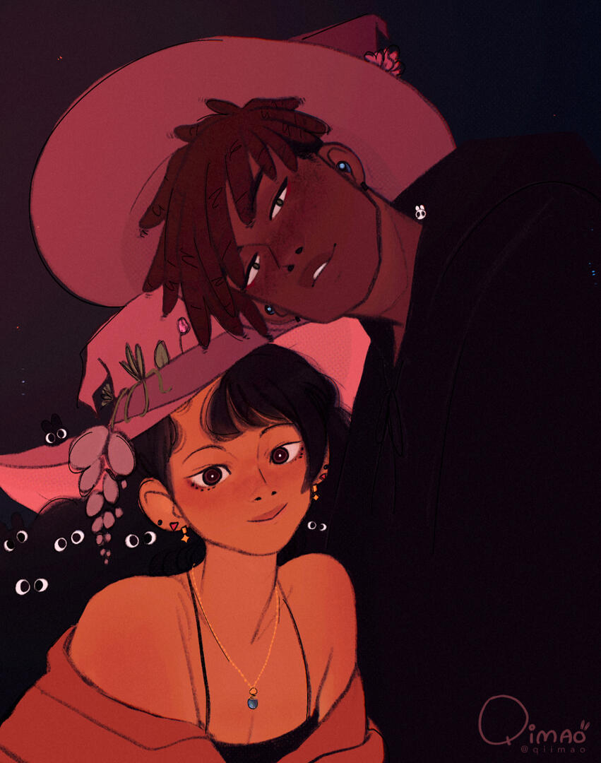 illustration of potential book cover art for series "Obaven"